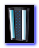 HELIOS 50 Watt LED/4 x 24 Watt T-5
