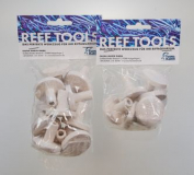 Mini Reef Disc 6 Stück 2cm Ø - Ablegerstein mit Pin